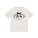 Stussy Merch Logo König Weiß T-Shirt