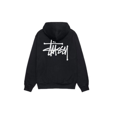 Stussy Merch Logo Basic Schwarz Hoodie